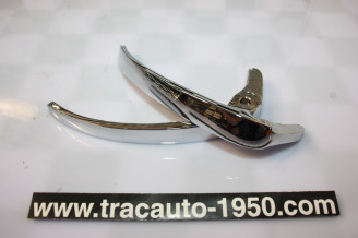 PAIRE DE POIGNEES DE PORTES EXTERIEURES AV/AR...RENAULT 4CV DAUPHINE