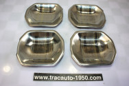 JEU DE 4 COQUILLES ENJOLIVEURS DE PROTECTION DE POIGNEES DE PORTE...RENAULT R5 R7