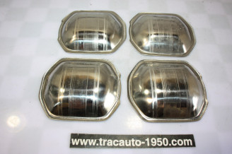 JEU DE 4 COQUILLES ENJOLIVEURS DE PROTECTION DE POIGNEES DE PORTE...RENAULT R5 R7