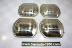 JEU DE 4 COQUILLES ENJOLIVEURS DE PROTECTION DE POIGNEES DE PORTE...RENAULT R5 R7