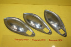 LOT DE 3 ENJOLIVEURS DE PROTECTION DE POIGNEE EXTERIEURE DE PORTE...CITROEN ID DS