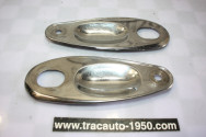 JEU DE 2 COQUILLES ENJOLIVEURS DE PROTECTION DE POIGNEE DE PORTE...CITROEN ID DS