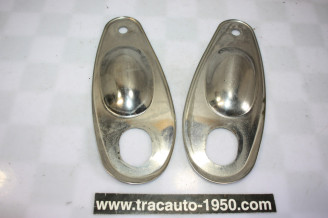 JEU DE 2 COQUILLES ENJOLIVEURS DE PROTECTION DE POIGNEE DE PORTE...CITROEN ID DS
