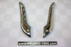 PAIRE D'ENJOLIVEURS SABOTS AVANTS D'AILES AV D/G...RENAUL 4CV