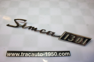 MONOGRAMME SIGLE "SIMCA 131" L/230mm...SIMCA TALBOT 1301
