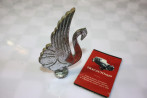MASCOTTE OU EMBLEME DE CAPOT LE CYGNE H/105mm...AUTOS ANCIENNES DIVERS