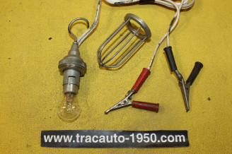 LAMPE BALADEUSE D'ECLAIRAGE MOTEUR...OUTILLAGE ANCIEN COLLECTION