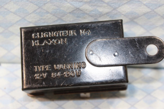 CLIGNOTEUR KLAXON M4 WARNING 12V 84/130W 2 BORNES...AUTOS DIVERSES