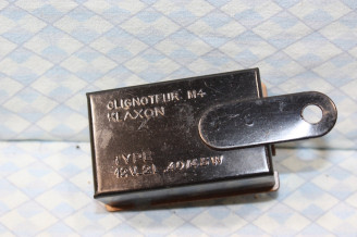CLIGNOTEUR KLAXON M4 12V 2 L 40/45W 3 BORNES...AUTOS DIVERSES