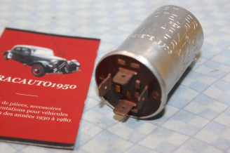 CENTRALE CLIGNOTANE WARNING CARTIER CT42D 12V 21W 4 BORNES...AUTOS DIVERSES