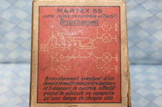 RELAIS CLIGNOTANT MARCHAL MARTEX 55 6V 5A 55W 4 BORNES...AUTOS DIVERSES