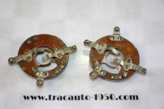 PAIRE DE PORTES AMPOULES SEV MARCHAL Ø/48mm...AUTOS DIVERS COLLECTIONS