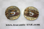 PAIRE DE PORTES AMPOULES DUCELLIER 199 Ø/48mm...AUTOS DIVERS ANCIENNES COLLECTIONS
