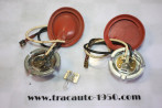 PAIRE DE PORTES AMPOULES H2 55W SEV MARCHAL...AUTOS ANCIENNES DIVERS