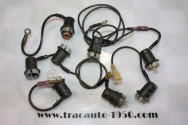 7 PORTES AMPOULES D'ECLAIRAGE DE COMPTEUR JAEGER...RENAULT DAUPHINE FLORIDE