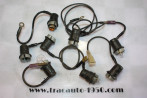 7 PORTES AMPOULES D'ECLAIRAGE DE COMPTEUR JAEGER...RENAULT DAUPHINE FLORIDE