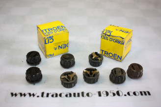 LOT DE 6 AMPOULES DE TABLEAU DE BORD JAEGER 3 CADRANS...CITROEN ID DS