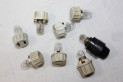 8 PORTES AMPOULES D'ECLAIRAGE DE COMPTEUR JAEGER...CITROEN ID DS