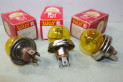 LOT DE 3 AMPOULES DE PHARES 6V SULLY 101...AUTOS ANCIENNES