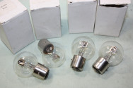 4 AMPOULES CODE/PHARE 6V 45/40W BA21D 3 ERGOTS...AUTOS ANCIENNES