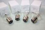 4 AMPOULES CODE/PHARE 6V 45/40W BA21D 3 ERGOTS...AUTOS ANCIENNES