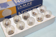 BOITE DE 10 AMPOULES STOP 6V 15W BA15 S NORMA 1302...AUTOS ANCIENNES