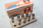 BOITE DE 9 AMPOULES NAVETTES 6V 5W L/42 OSRAM...AUTOS MOTOS ANCIENNES