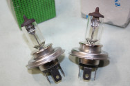 2 AMPOULES DE PHARES 12V 60/55W H4 IODE NORMA 413...AUTOS ANCIENNES DIVERSES