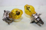 Ampoule Phare H4 55W Jaune 2700K 12V - Pour Voiture/moto Historique - Neuf (fabriqué En Allemagne)