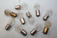 10 LAMPES STOP 12V 21W BA15D DIVERS...AUTOS ANCIENNES DIVERS