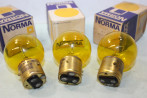 3 AMPOULES DE FEUX 24V 50W BA21D NORMA 1207...CAMIONS TRACTEURS DIVERS