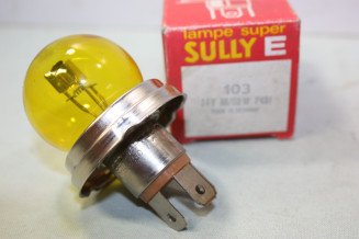 3 AMPOULES CODE/PHARE 24V 55/50W CE P45T SULLY C103...CAMIONS TRACTEURS DIVERS
