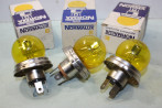 3 AMPOULES CODE/PHARE 24V 55/50W CE P45T NORMA 103...CAMIONS TRACTEURS DIVERS