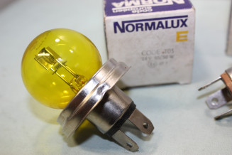 3 AMPOULES CODE/PHARE 24V 55/50W CE P45T NORMA 103...CAMIONS TRACTEURS DIVERS