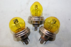 3 AMPOULES CODE/PHARE 24V 55/50W CE P45T NORMA...CAMIONS TRACTEURS DIVERS