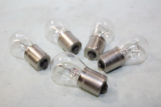 5 LAMPES STOP 24V 21W BA15 S NORMA 1325...CAMIONS TRACTEURS ANCIENS