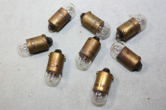 8 LAMPES TEMOINS 24V 3W T10 NORMA/SULLY...CAMIONS TRACTEURS ANCIENS