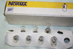 7 LAMPES TEMOINS 24V 4W BA9 S NORMA 1535...CAMIONS TRACTEURS ANCIENS