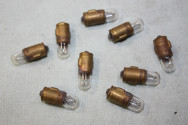 9 LAMPES TEMOINS 24V 3W BA7 S NORMA...CAMIONS TRACTEURS ANCIENS