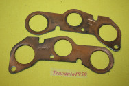 PAIRE DE JOINTS DE COLLECTEUR EXCELSIOR 451883/451637...CITROEN 7B 7C