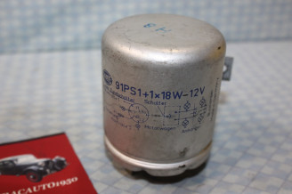 RELAIS CLIGNOTANT 12V HELLA 4NH 001812001 5 BORNES...AUTOS DIVERS