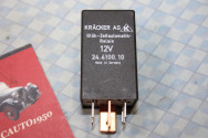 RELAIS DE PRECHAUFFAGE 12V KRÄCKER AG 24.4100.10 7 BORNES..AUDI VW MERCEDES