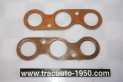 JEU DE 2 JOINTS DE COLLECTEUR ADM/ECHAP MEILLOR 4563...FLORIDE DAUPHINE GORDINI Mot 670 845cm3