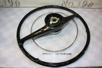 VOLANT QULLERY M576 2 BRANCHES Ø 420mm AVEC CERCLO KLAXON...PEUGEOT 404