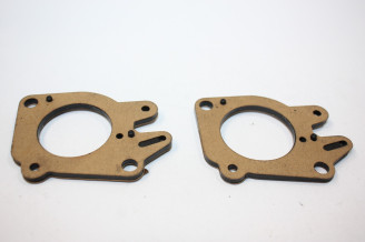 2 CALES D'EMBASE DE CARBURATEUR Ø 34/36 EP/4mm...AUTOS DIVERS