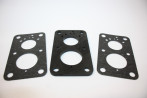 1 CALE + 2 JOINTS D'EMBASE DE CARBURATEUR Ø28/36 EP/4,5mm...AUTOS DIVERS