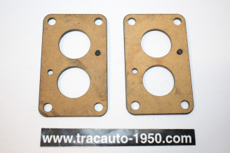2 CALES D'EMBASE DE CARBURATEUR Ø32/32 EP/3,5mm...AUTOS DIVERS