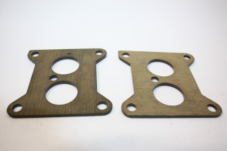2 CALES D'EMBASE DE CARBURATEUR Ø32/32 EP/3,5mm...AUTOS DIVERS