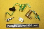 KIT RUPTEURS /CONDENSATEUR 2590131 POUR ALLUMEURS DUCELLIER...PEUGEOT 305 AP 1984