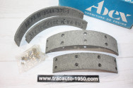 JEU DE GARNITURES DE FREIN AV/AR ABEX 1285-331...204 304S R4 R6 R12 R16
